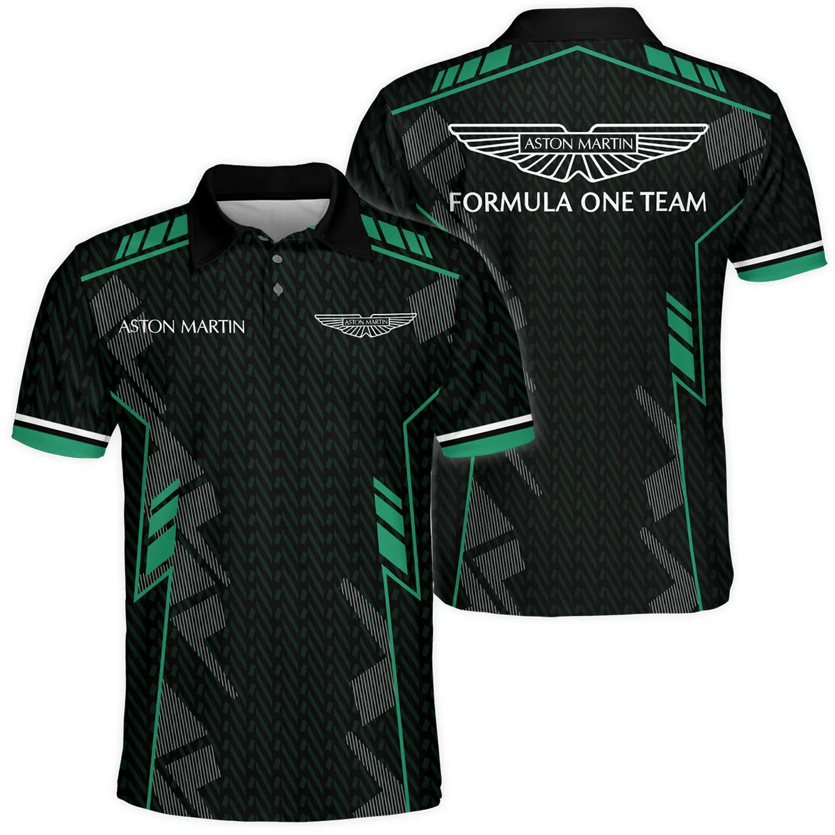 Aston Martin F1 Teamwear Polo Shirt BLVA5326A1AMPL