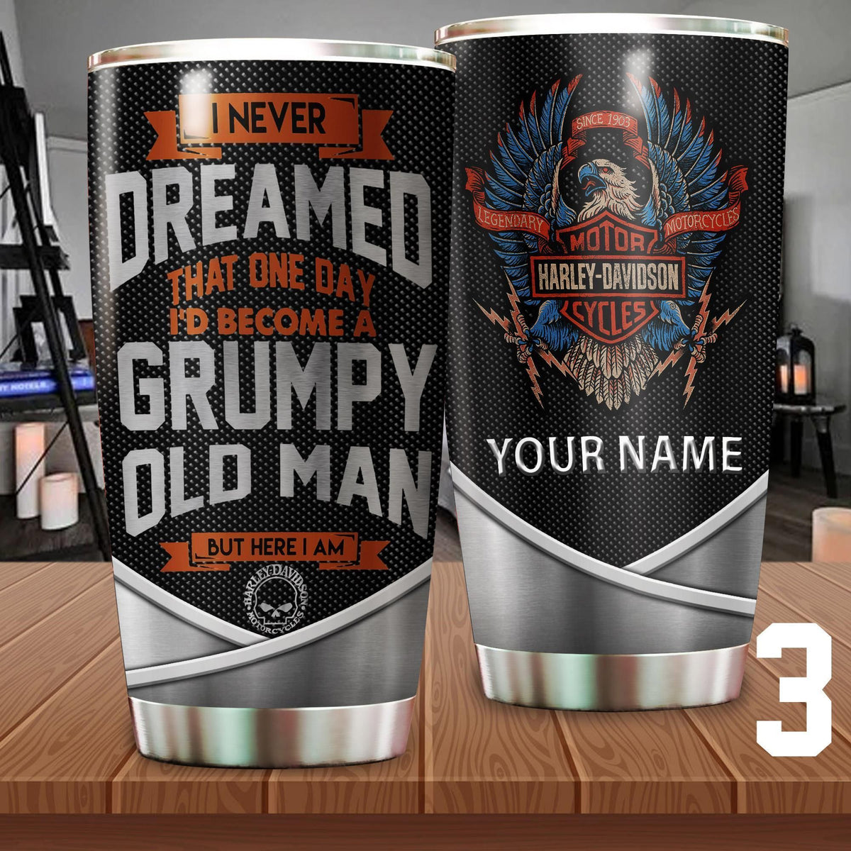 HD26 Tumbler Customize