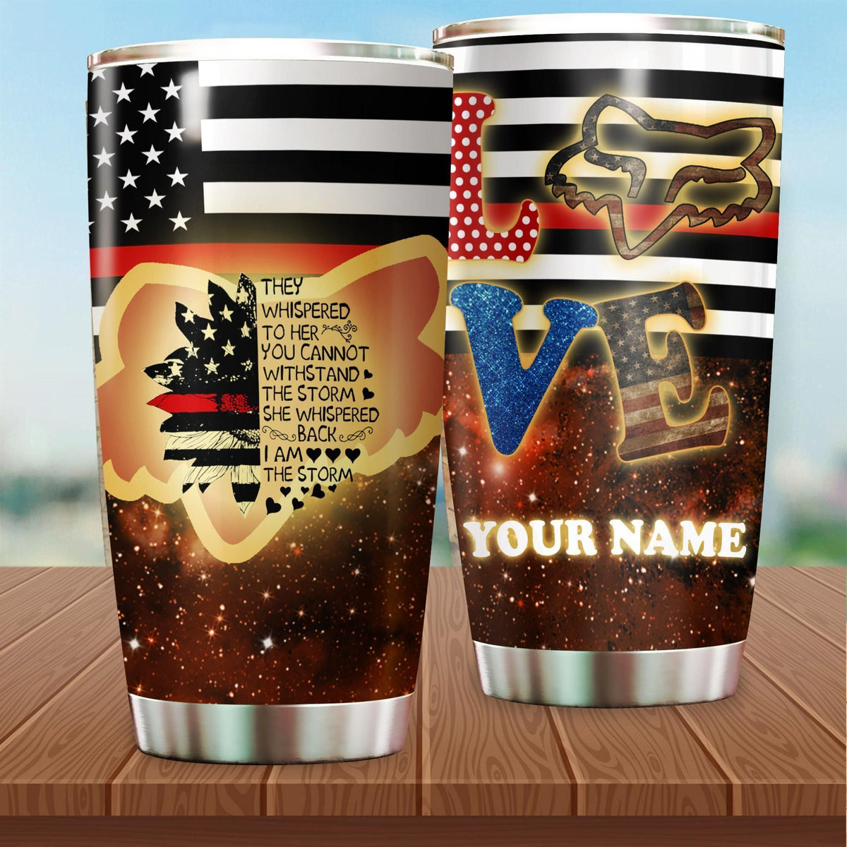 VZV0407FX02 Tumbler Customize Name
