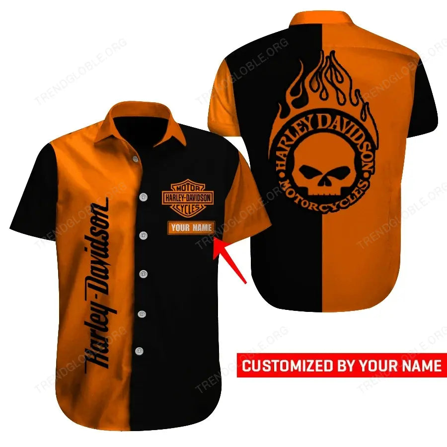 HLD Short Sleeve Shirts Custom Name T15