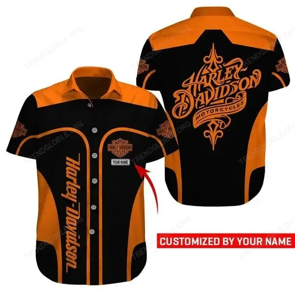 HLD Short Sleeve Shirts Custom Name T53