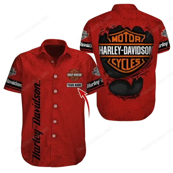 HD Short Sleeve Shirts Custom Name D31