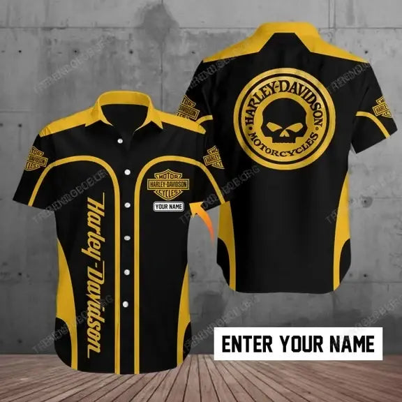 HD Short Sleeve Shirts Custom Name D20