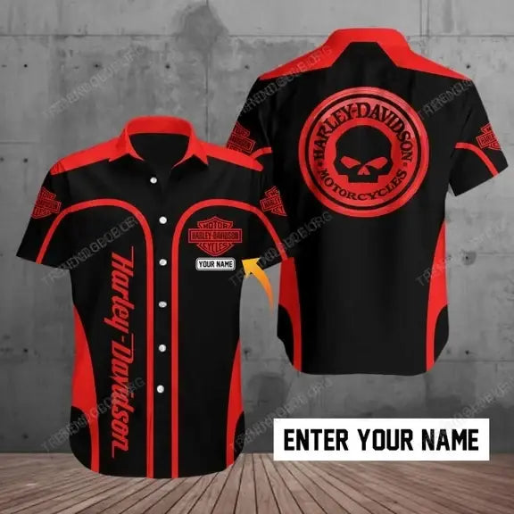 HD Short Sleeve Shirts Custom Name D20