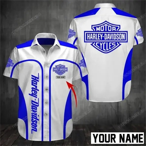 HD Short Sleeve Shirts Custom Name D21