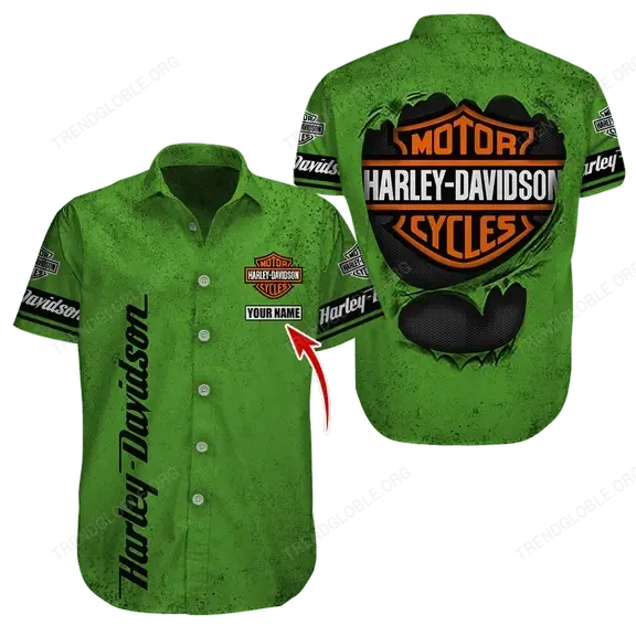 HD Short Sleeve Shirts Custom Name D31