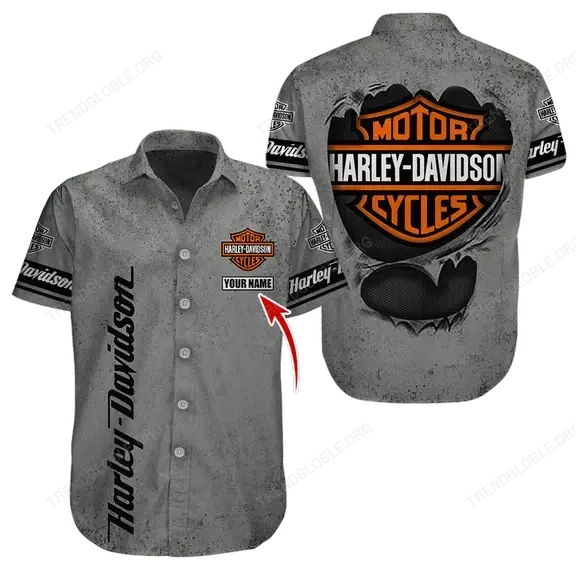 HD Short Sleeve Shirts Custom Name D31