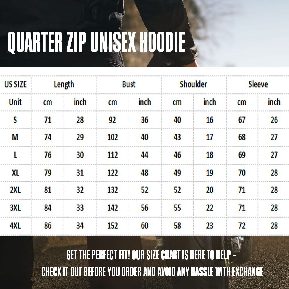 KW Quarter Zip Unisex Hoodie