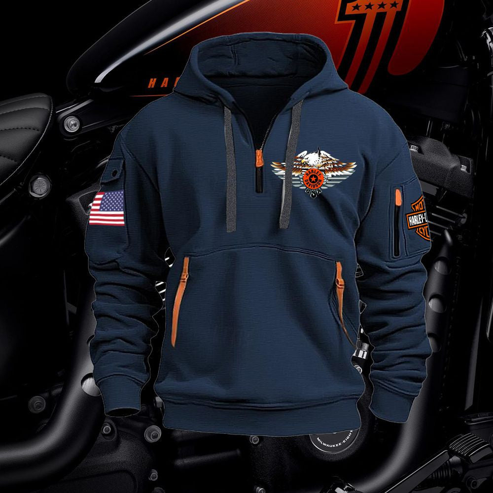 New Quarter Zip Unisex Hoodie