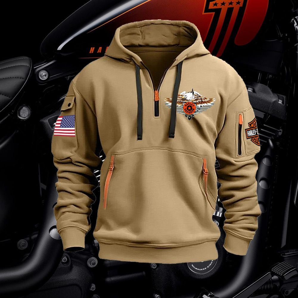 New Quarter Zip Unisex Hoodie