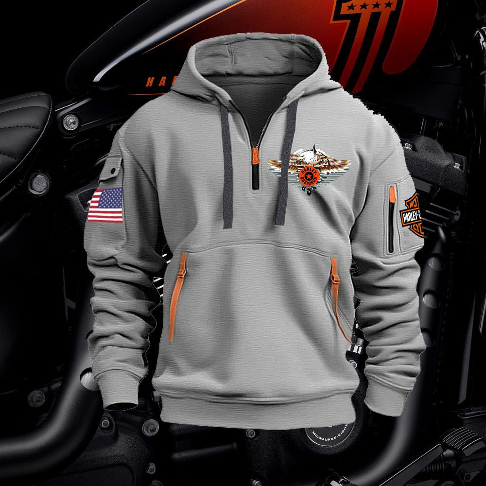 New Quarter Zip Unisex Hoodie