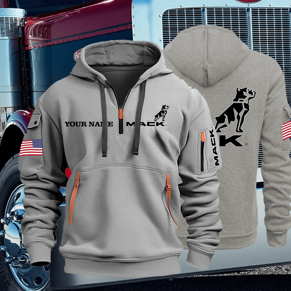 MA Quarter Zip Unisex Hoodie