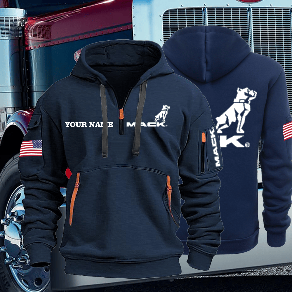 MA Quarter Zip Unisex Hoodie