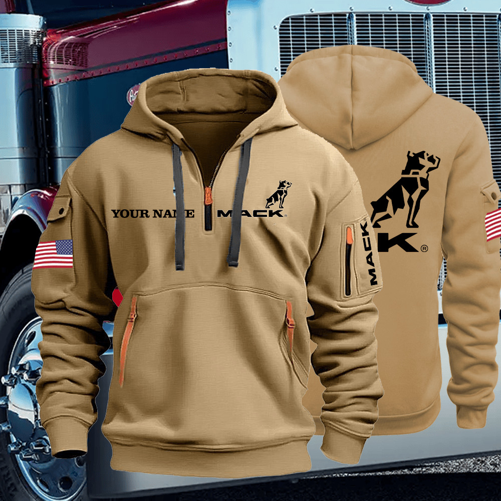 MA Quarter Zip Unisex Hoodie