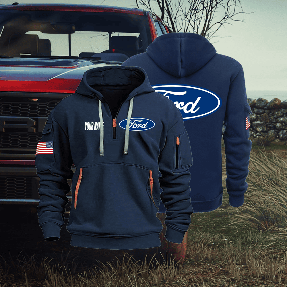 FD Quarter Zip Unisex Hoodie