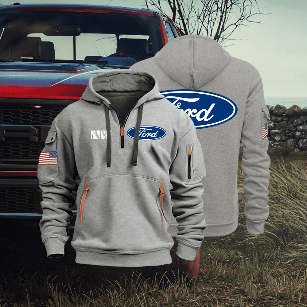 FD Quarter Zip Unisex Hoodie