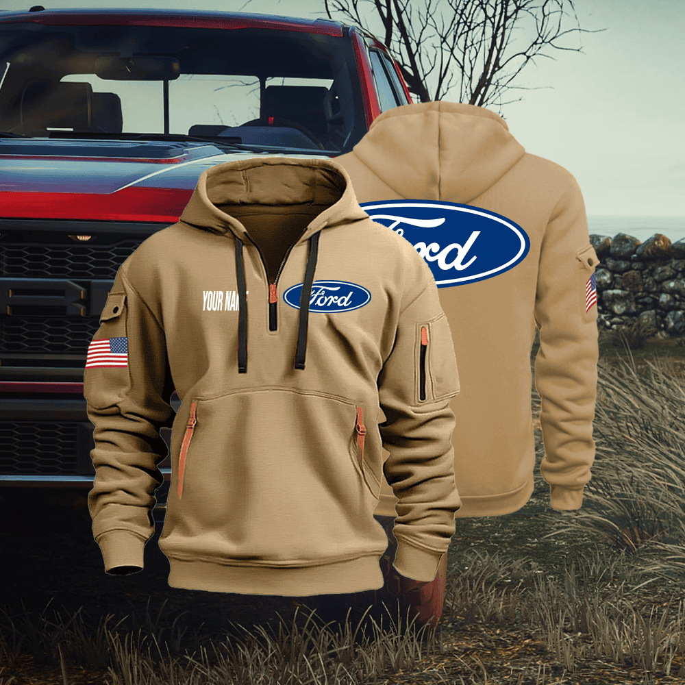FD Quarter Zip Unisex Hoodie