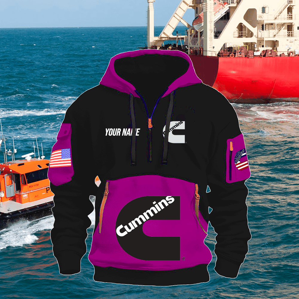 CM 2 FULL PRINT QUATER ZIPPER JACKET