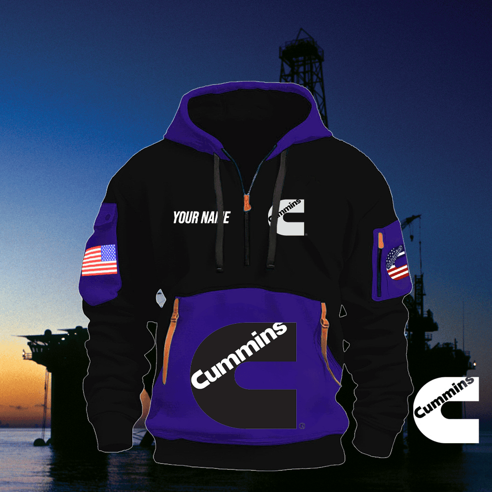 CM 2 FULL PRINT QUATER ZIPPER JACKET