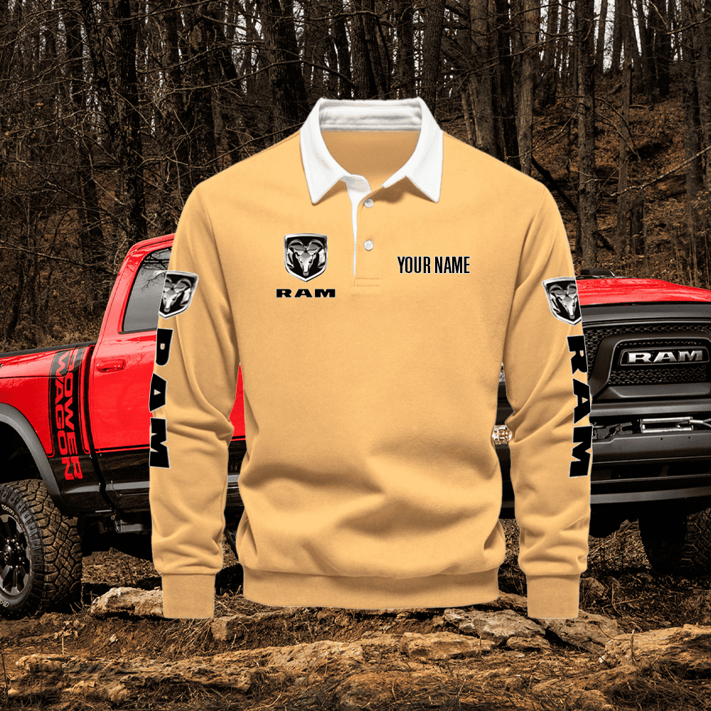 RAM Long Sleeve Polo Shirt