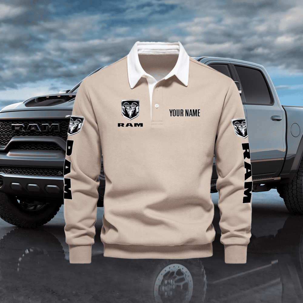 RAM Long Sleeve Polo Shirt