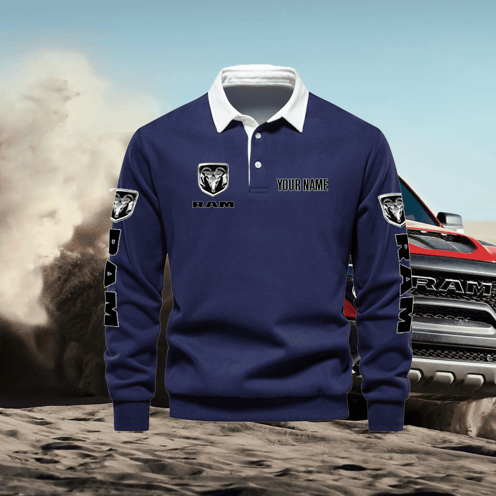 RAM Long Sleeve Polo Shirt