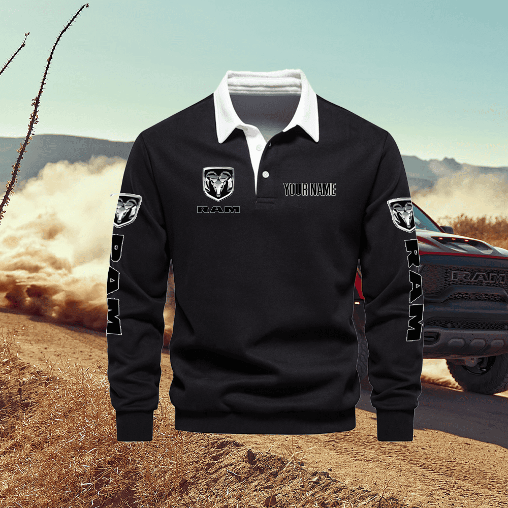 RAM Long Sleeve Polo Shirt