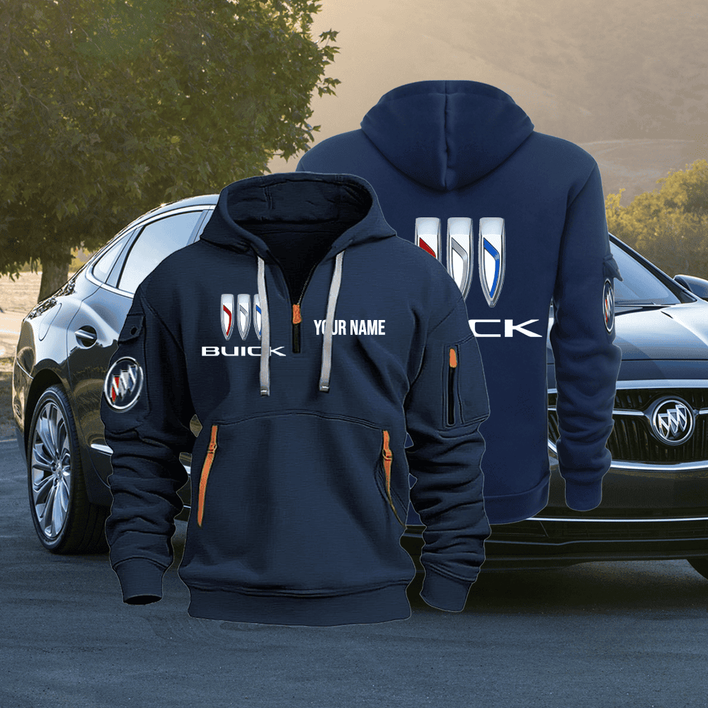 BU Quarter Zip Unisex Hoodie