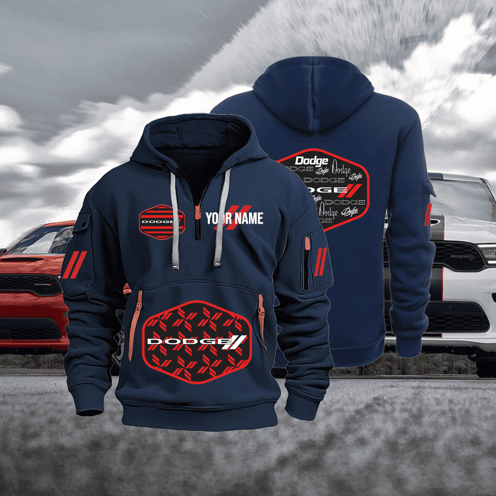 DG 3 Quarter Zip Unisex Hoodie