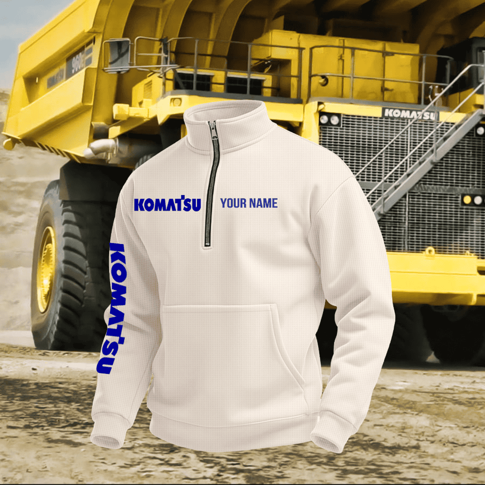 KM Quater Zipper Hoodie