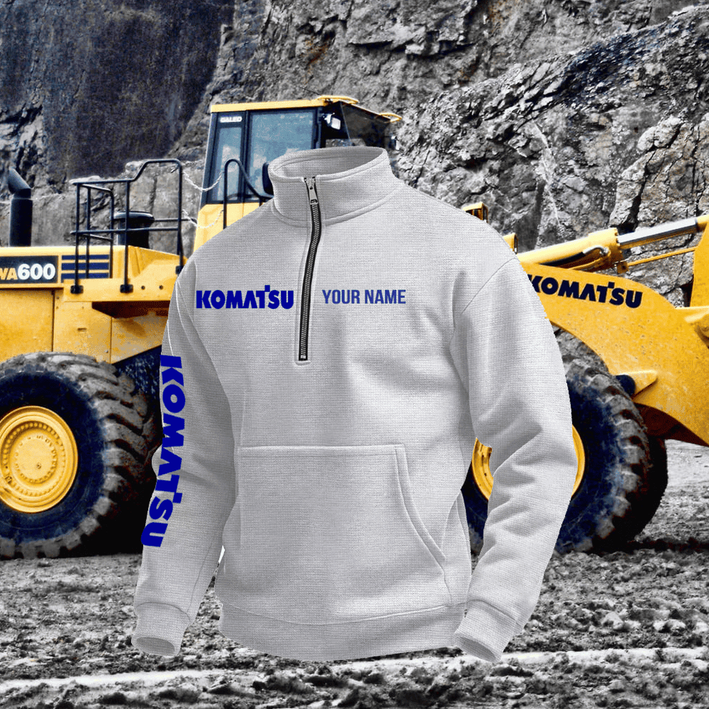 KM Quater Zipper Hoodie