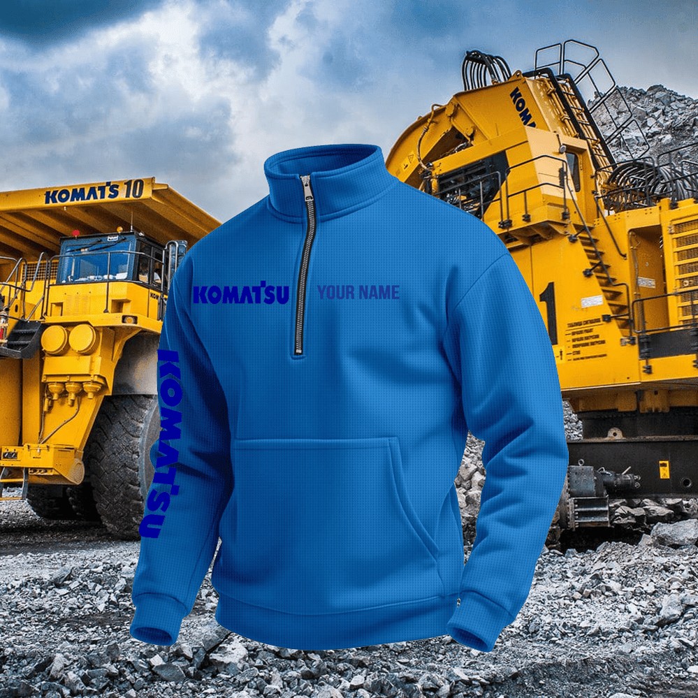 KM Quater Zipper Hoodie