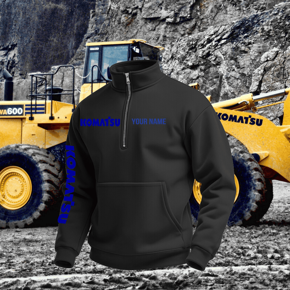 KM Quater Zipper Hoodie