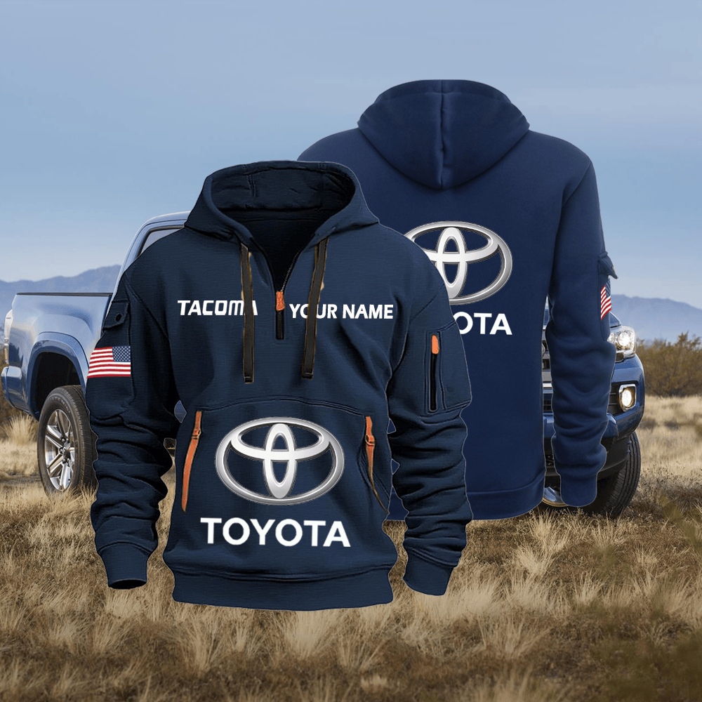 TY TM Quarter Zip Unisex Hoodie