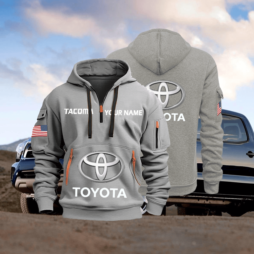 TY TM Quarter Zip Unisex Hoodie