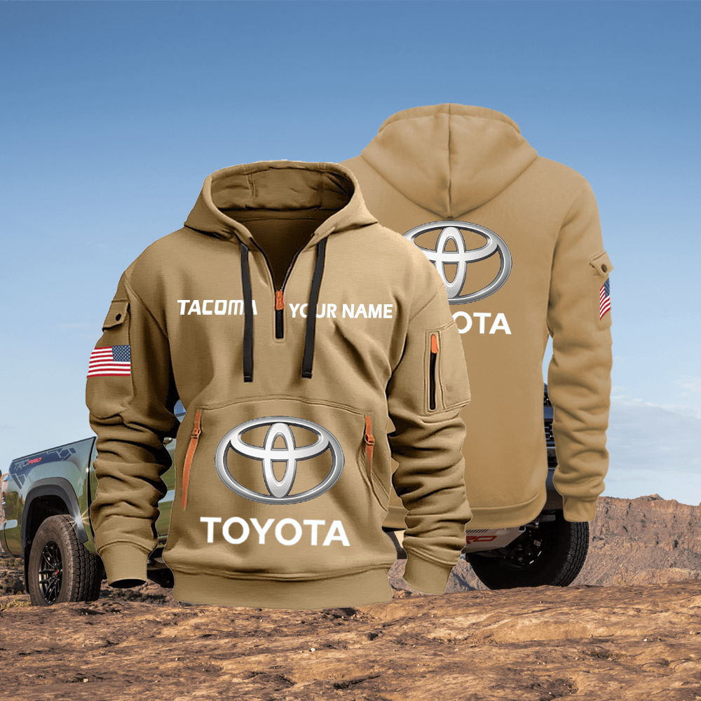TY TM Quarter Zip Unisex Hoodie