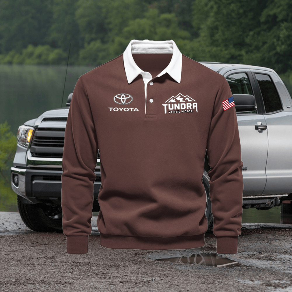 TY TD Long Sleeve Polo Shirt