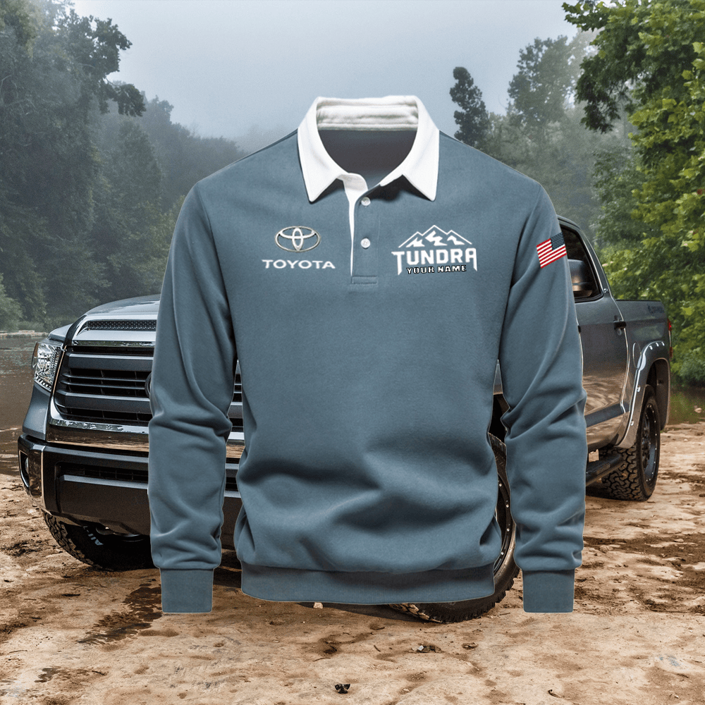 TY TD Long Sleeve Polo Shirt
