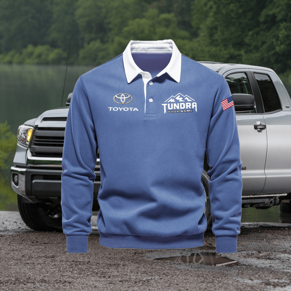 TY TD Long Sleeve Polo Shirt