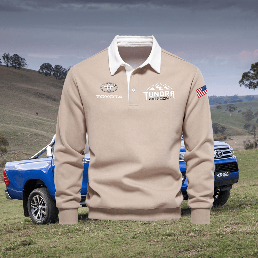 TY TD Long Sleeve Polo Shirt