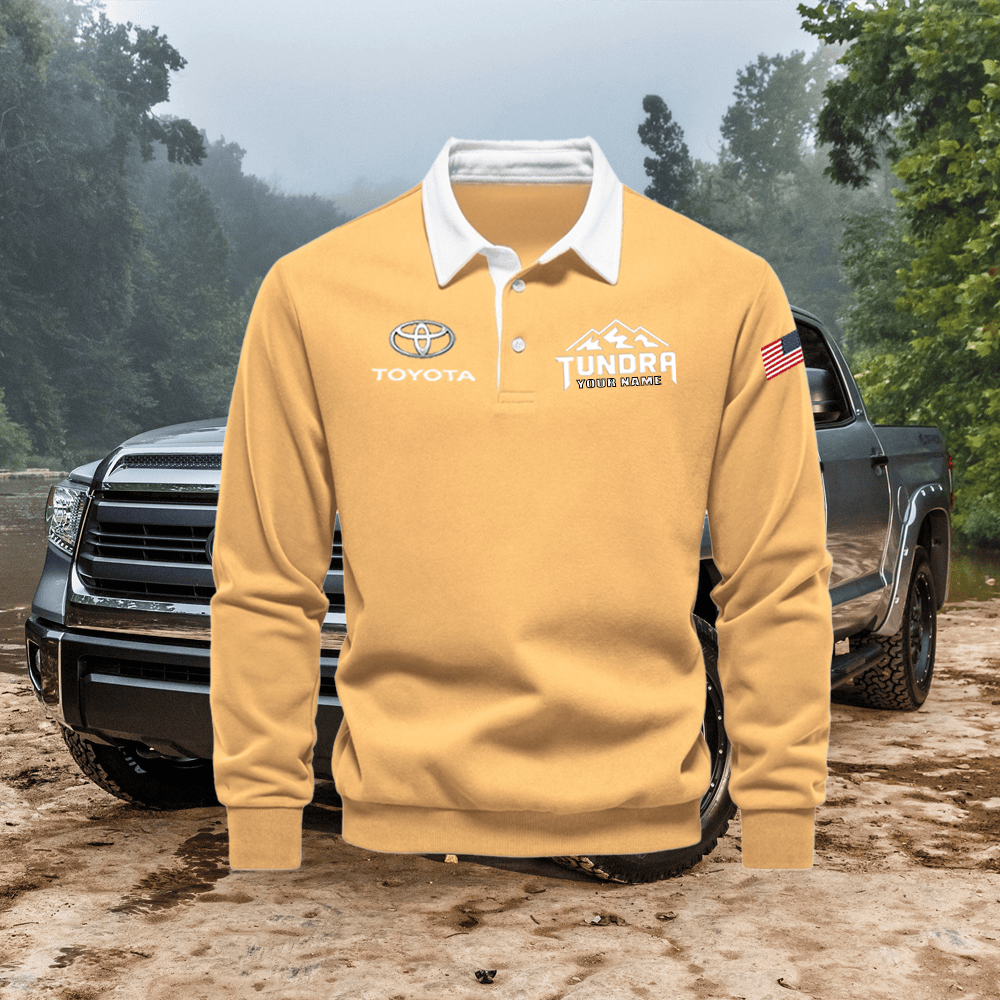 TY TD Long Sleeve Polo Shirt