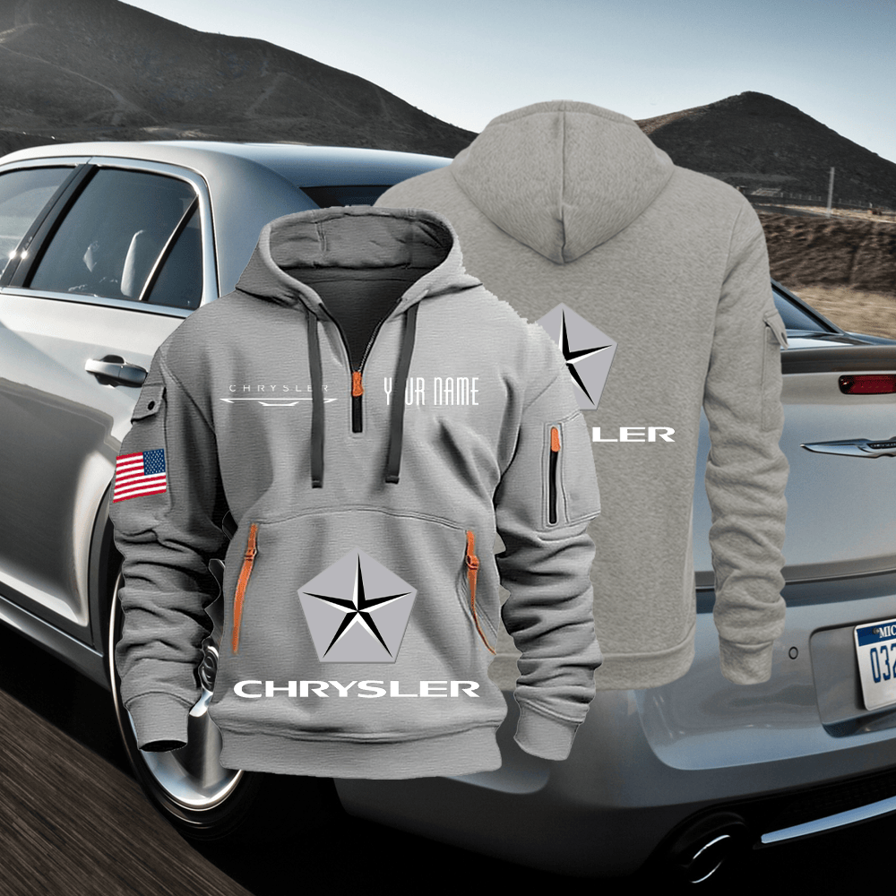 CL Custom Name Quarter Zip Unisex Hoodie