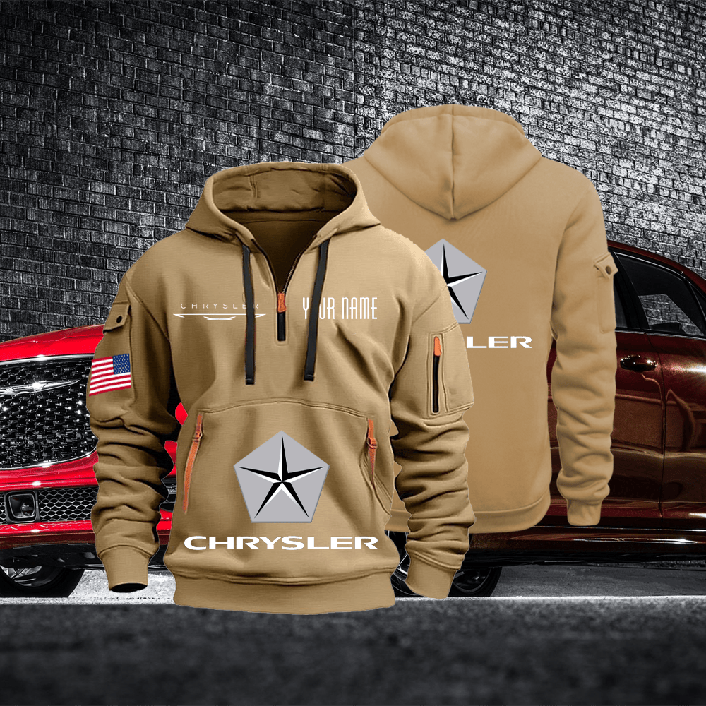 CL Custom Name Quarter Zip Unisex Hoodie