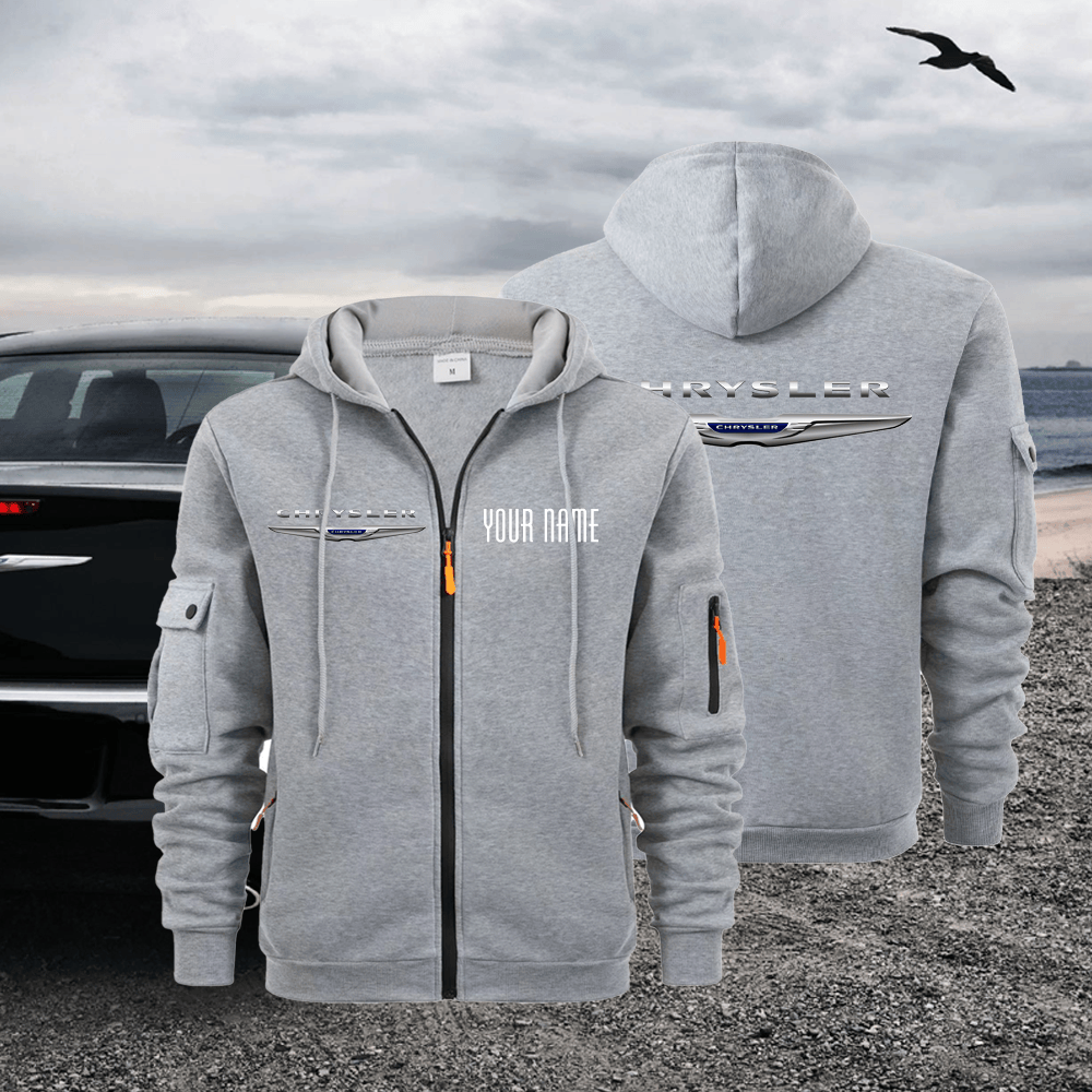 CL Custom Name Unisex Zipper Hoodie