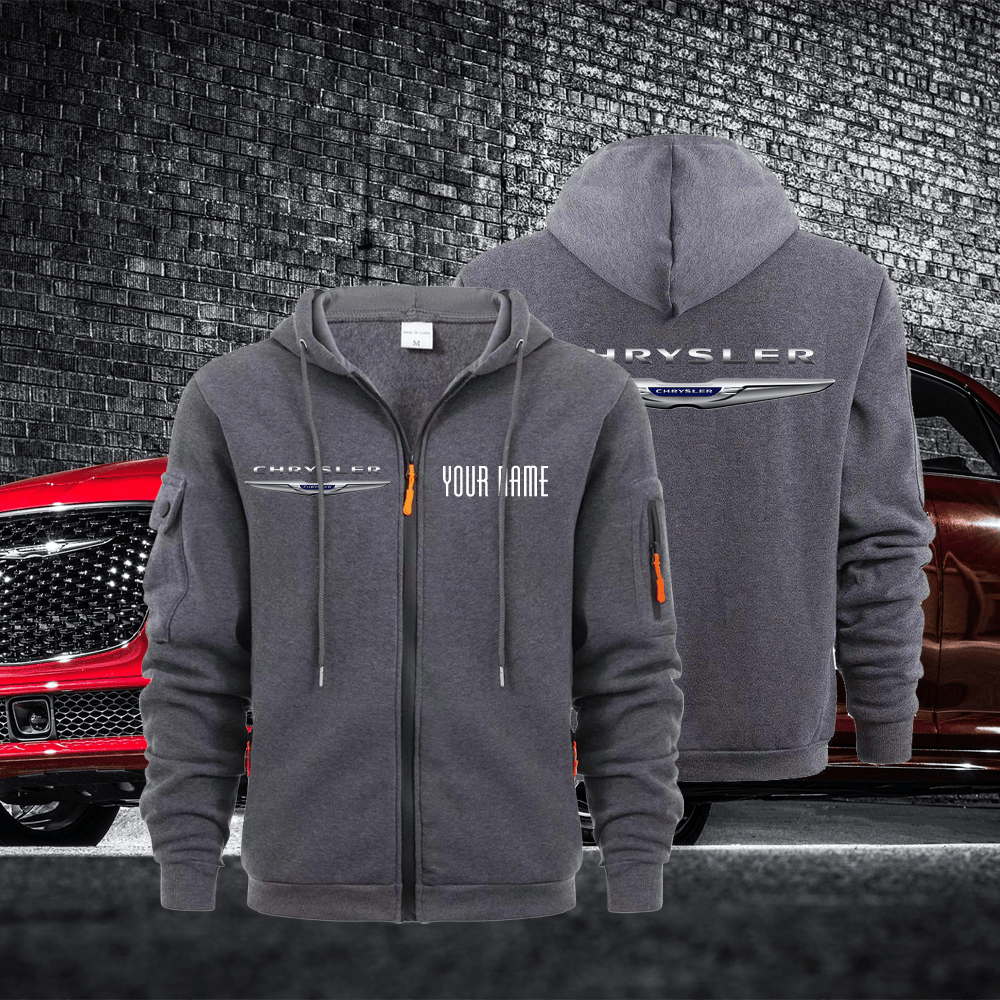 CL Custom Name Unisex Zipper Hoodie