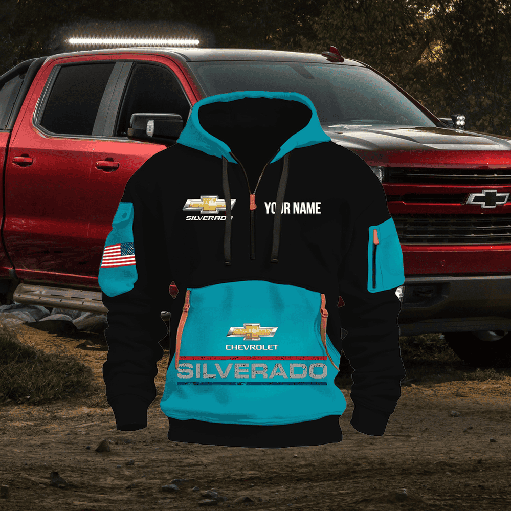 CHE SV Custom Name Quarter Zipper Jacket