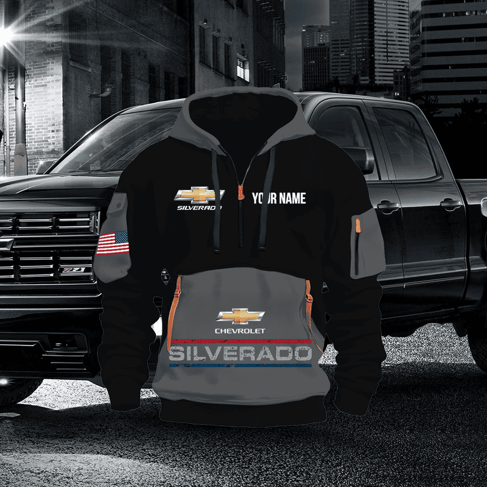 CHE SV Custom Name Quarter Zipper Jacket