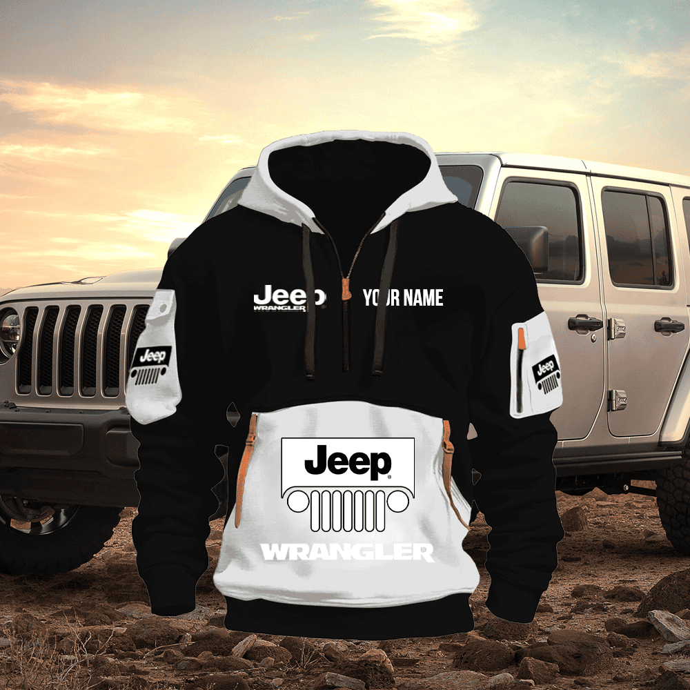 JP WL 1 Custom Name Quarter Zipper Jacket