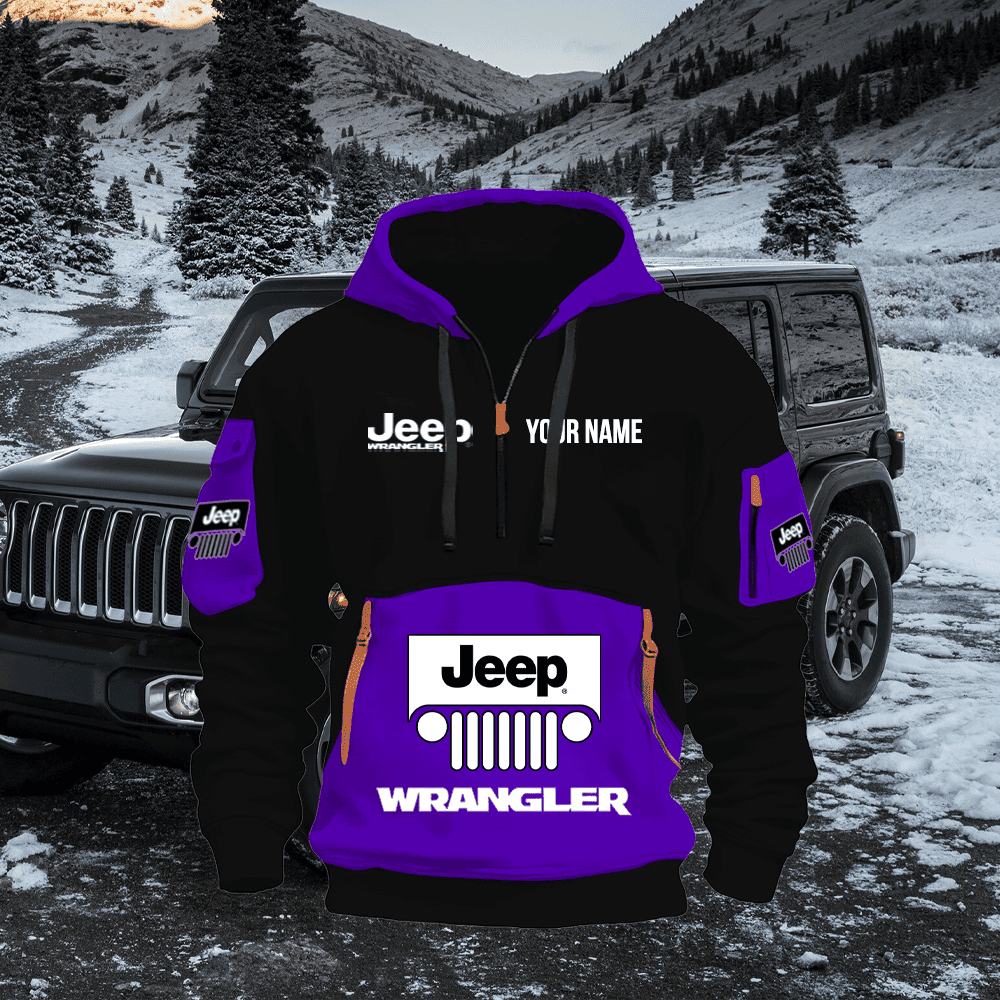 JP WL 1 Custom Name Quarter Zipper Jacket