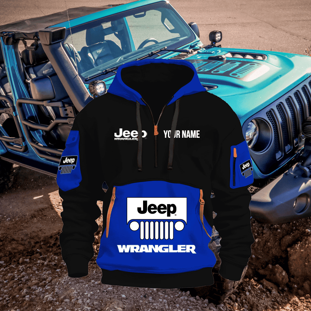 JP WL 1 Custom Name Quarter Zipper Jacket